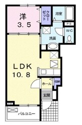 クラール メイの物件間取画像